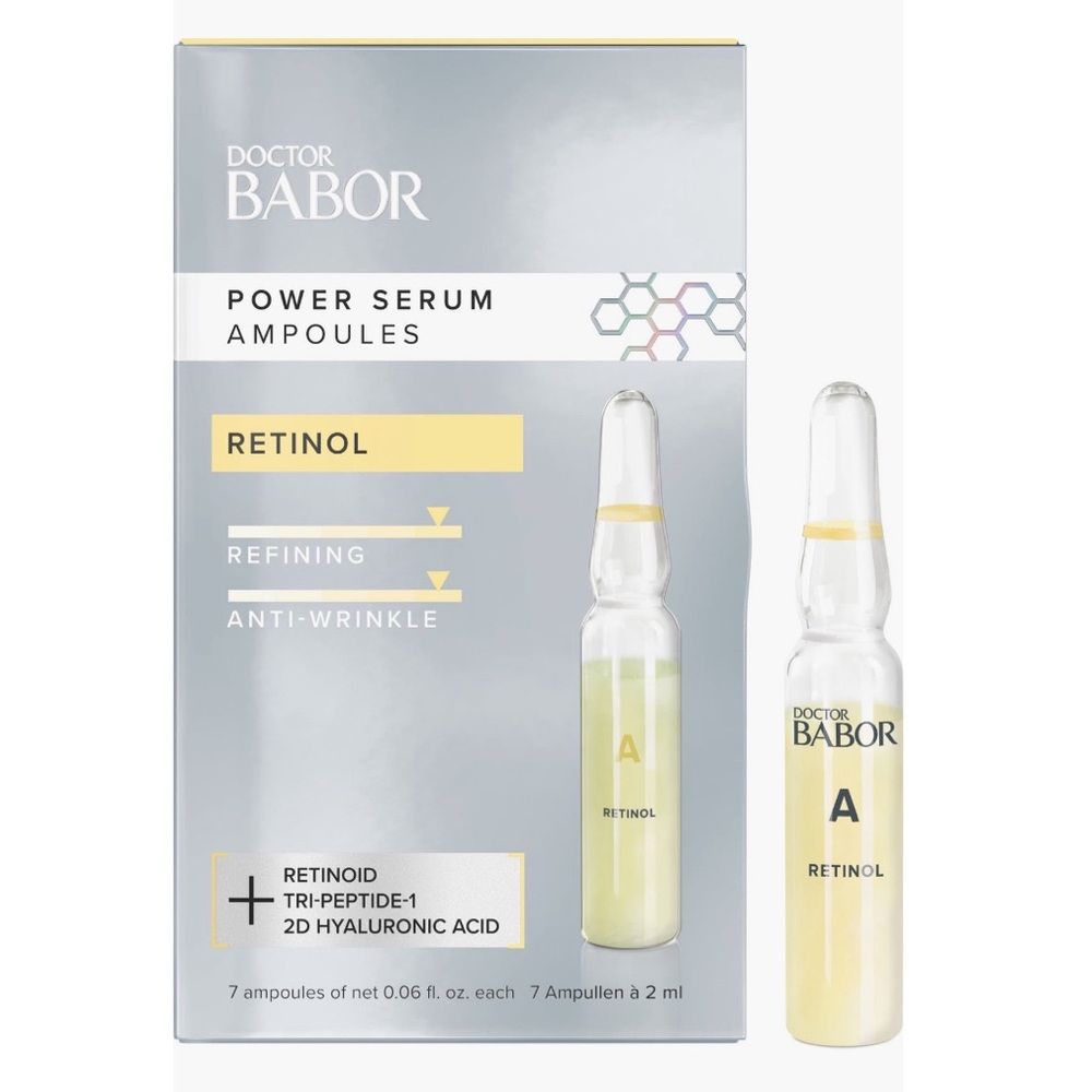 BABOR 7 Retinol A Power Serum Ampoules New in Box/Sealed